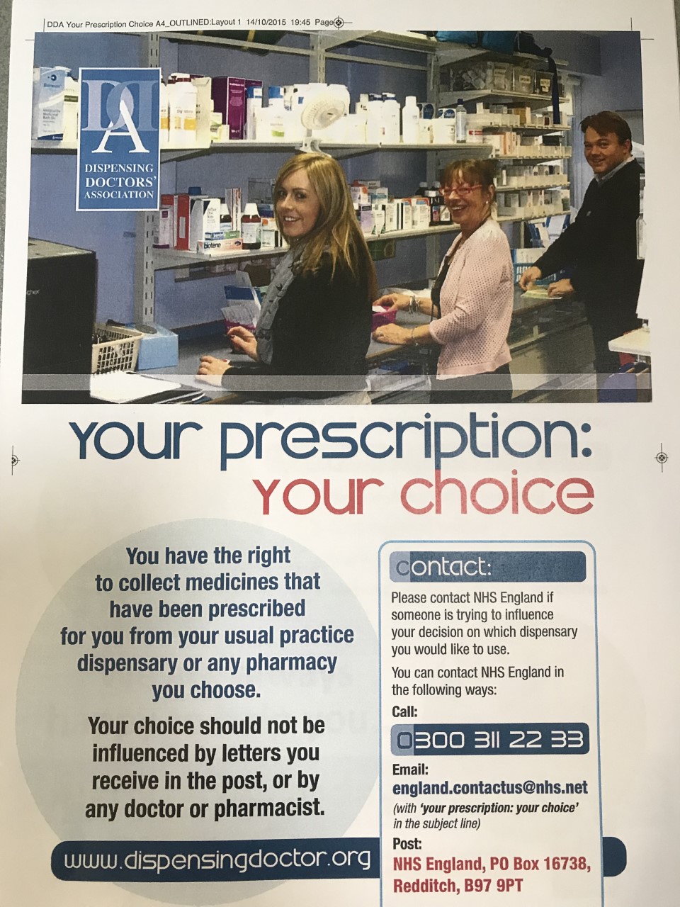 Your Prescription Your Choice 